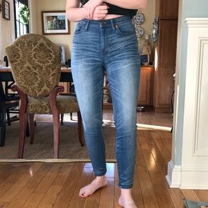 Madewell High Riser Skinny Jeans 29